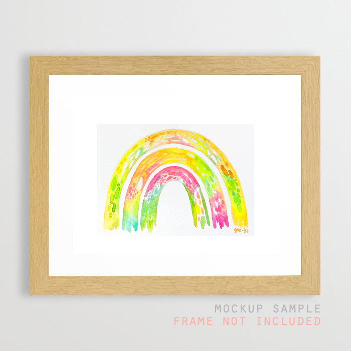 Original Art: My Rainbow: Tropical Cooler