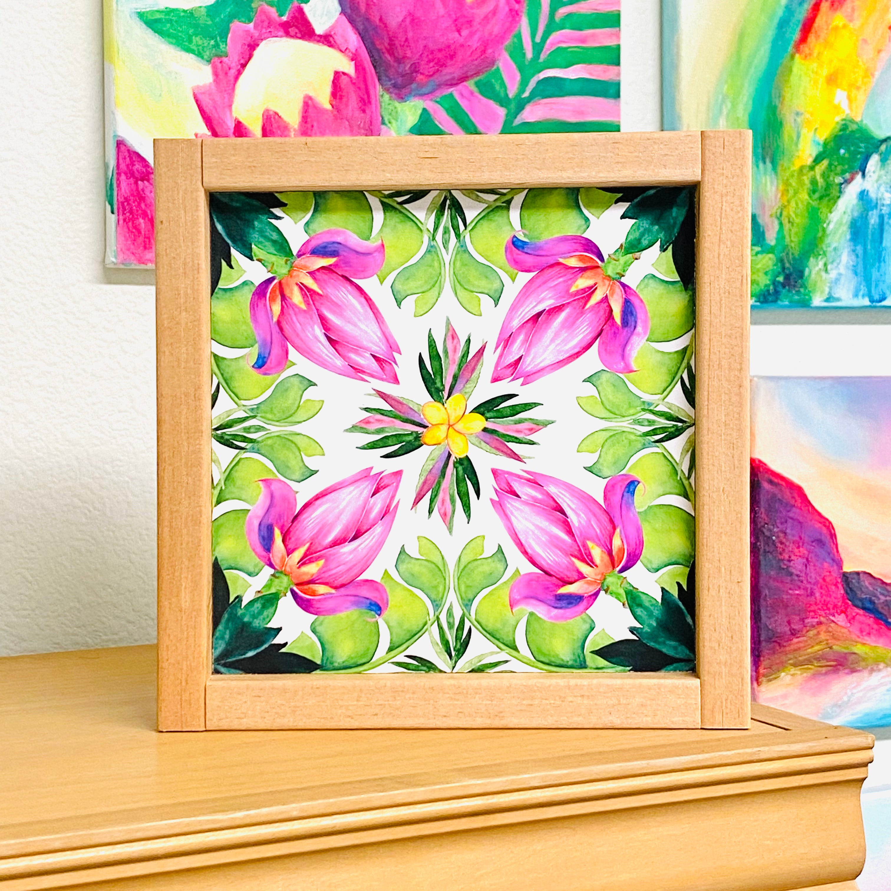 Banana Blooms Quilted Aloha