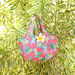 Load image into Gallery viewer, Tiny Reusable Bag *Vintage Orchids* (Buddah Mochi x MeekNest Hawaiʻi)
