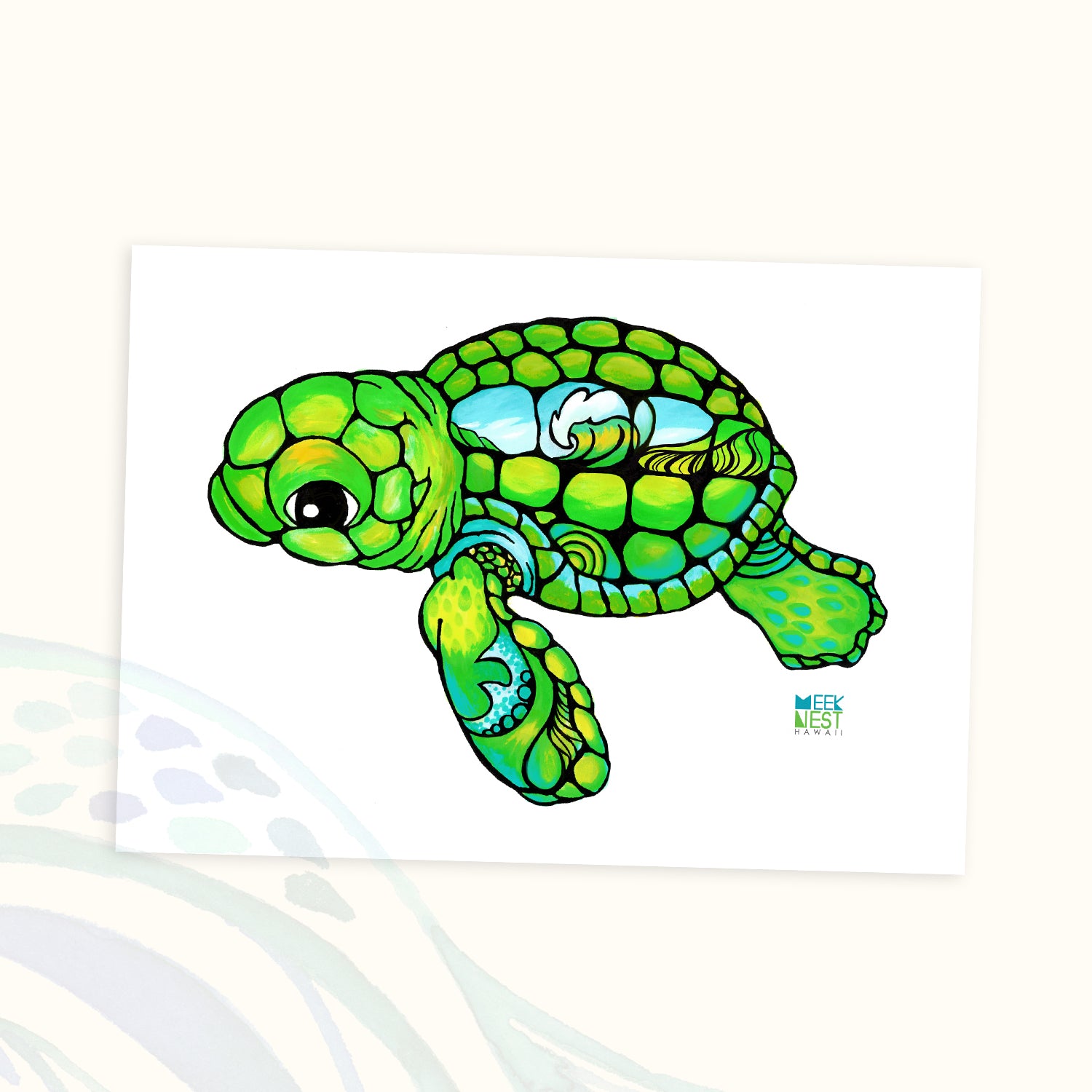 Kokua Collection: Honi the Honu (Turtle)