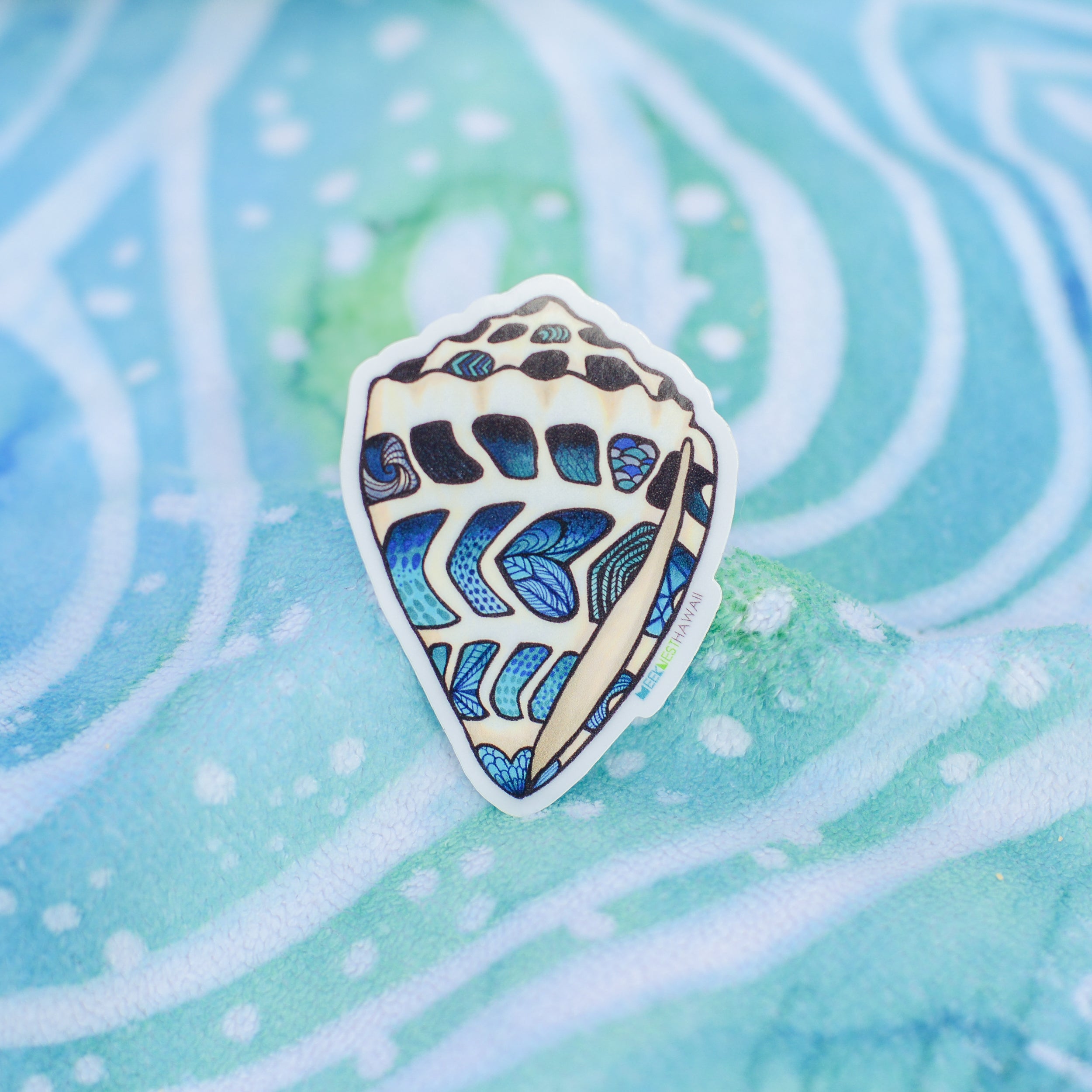 Hebrew Shell Sticker