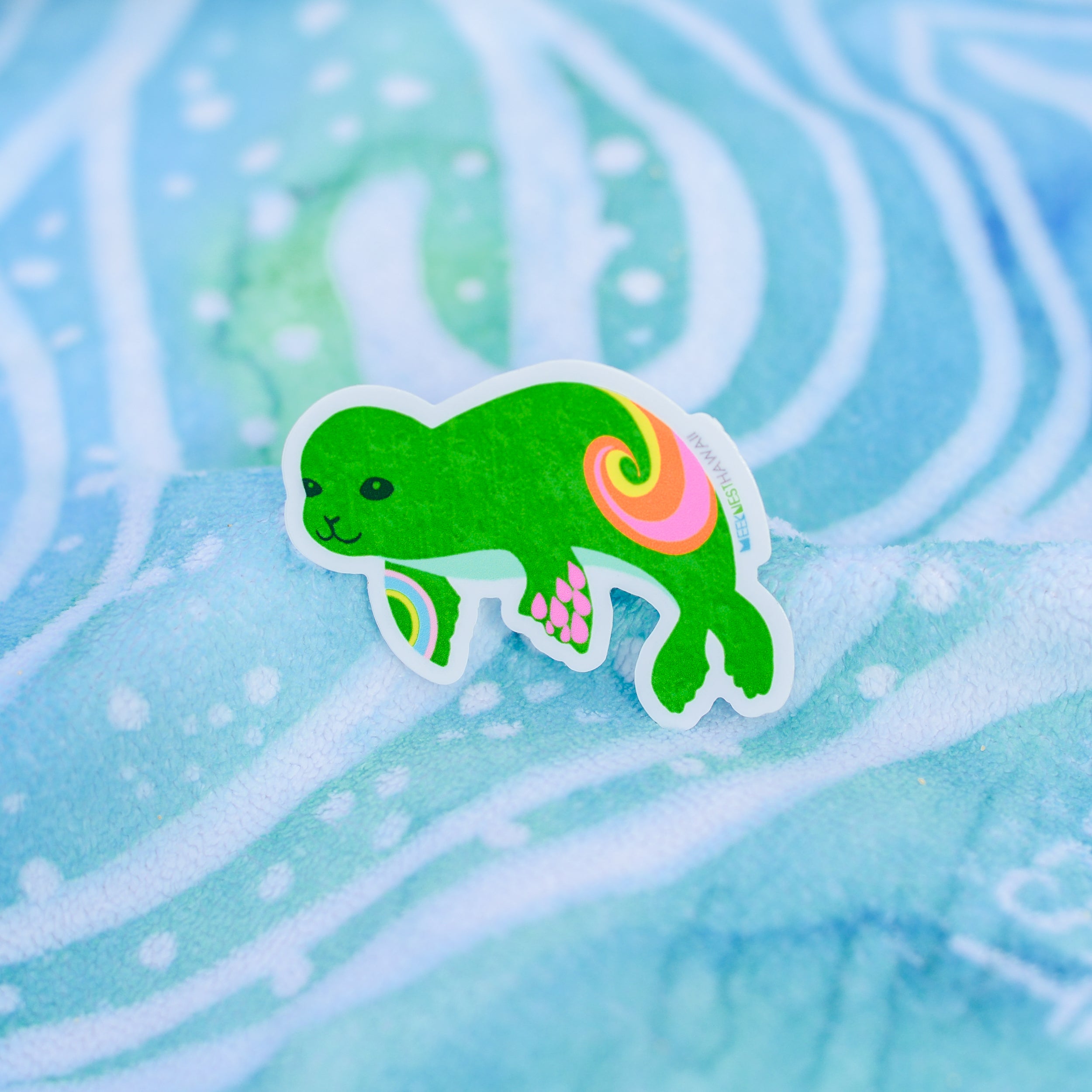 Maile the Monk Seal Sticker