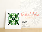 Load image into Gallery viewer, Quilted Aloha print w/mat
