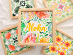 Load image into Gallery viewer, Quilted Aloha 10x10
